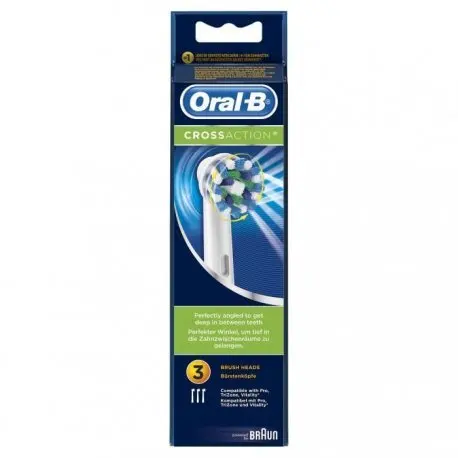 Braun 105060 Spazzolino Testine Crossaction