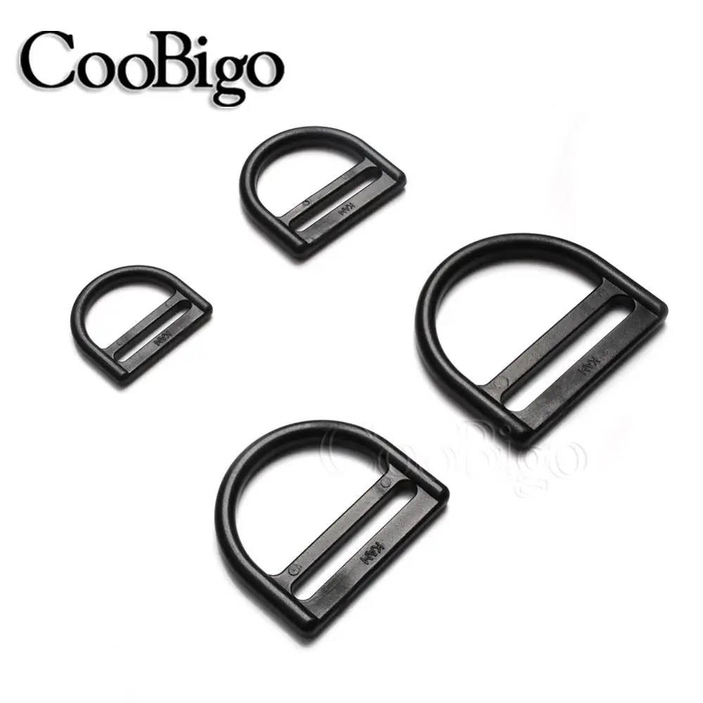Sourcing Map 8 Stück Metall D Ringe Schnalle 50mm(1.97") 2mm Dicke Geschweißte D-Ringe Schnalle Für Gurtband Nähen Kleidung Bänder Taschen Gürtel DIY Zubehör Silber Ton