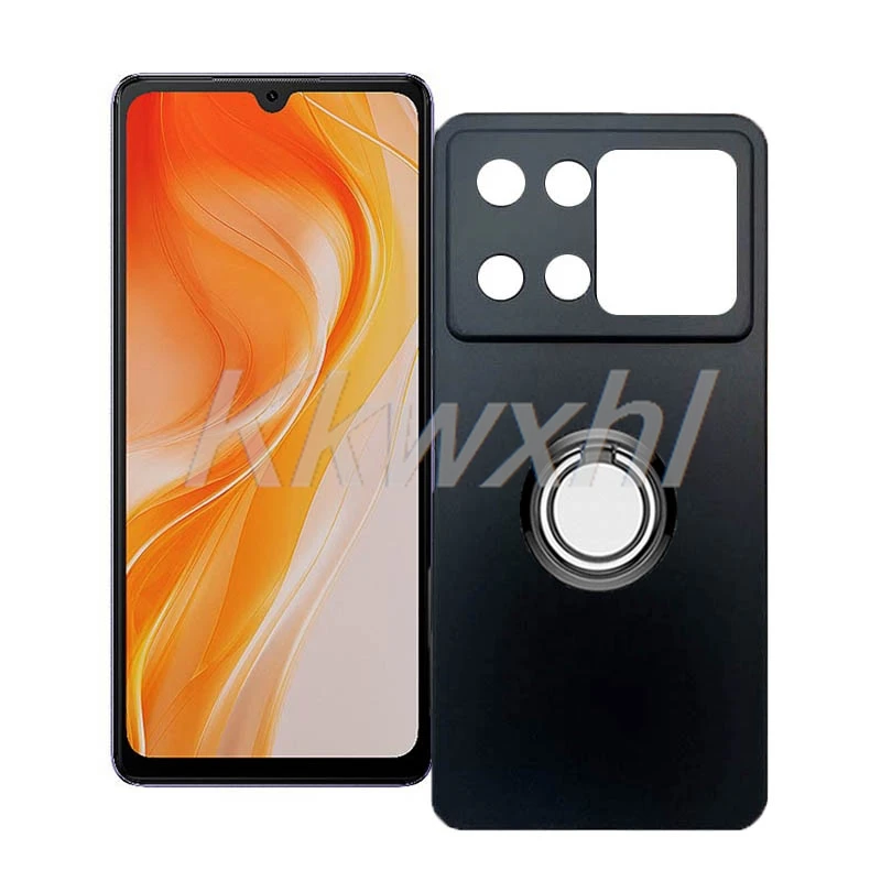Premium Shockproof Phone Case with Back Ring Holder