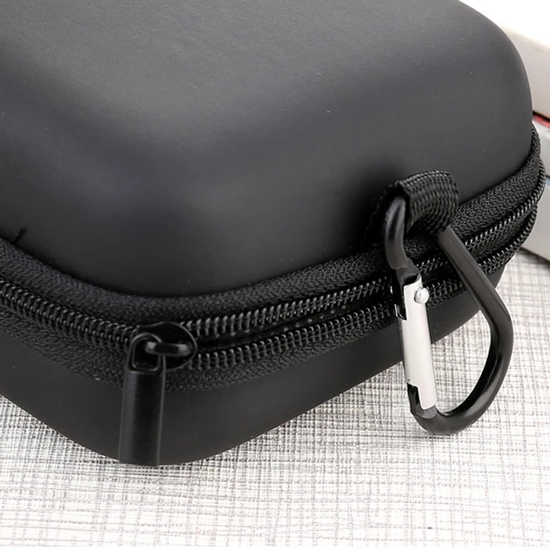 Portable Storage Bag Power Bank Cable EVA Hard Case Earphone Phone Holder Travel Digital Accessories Buckle