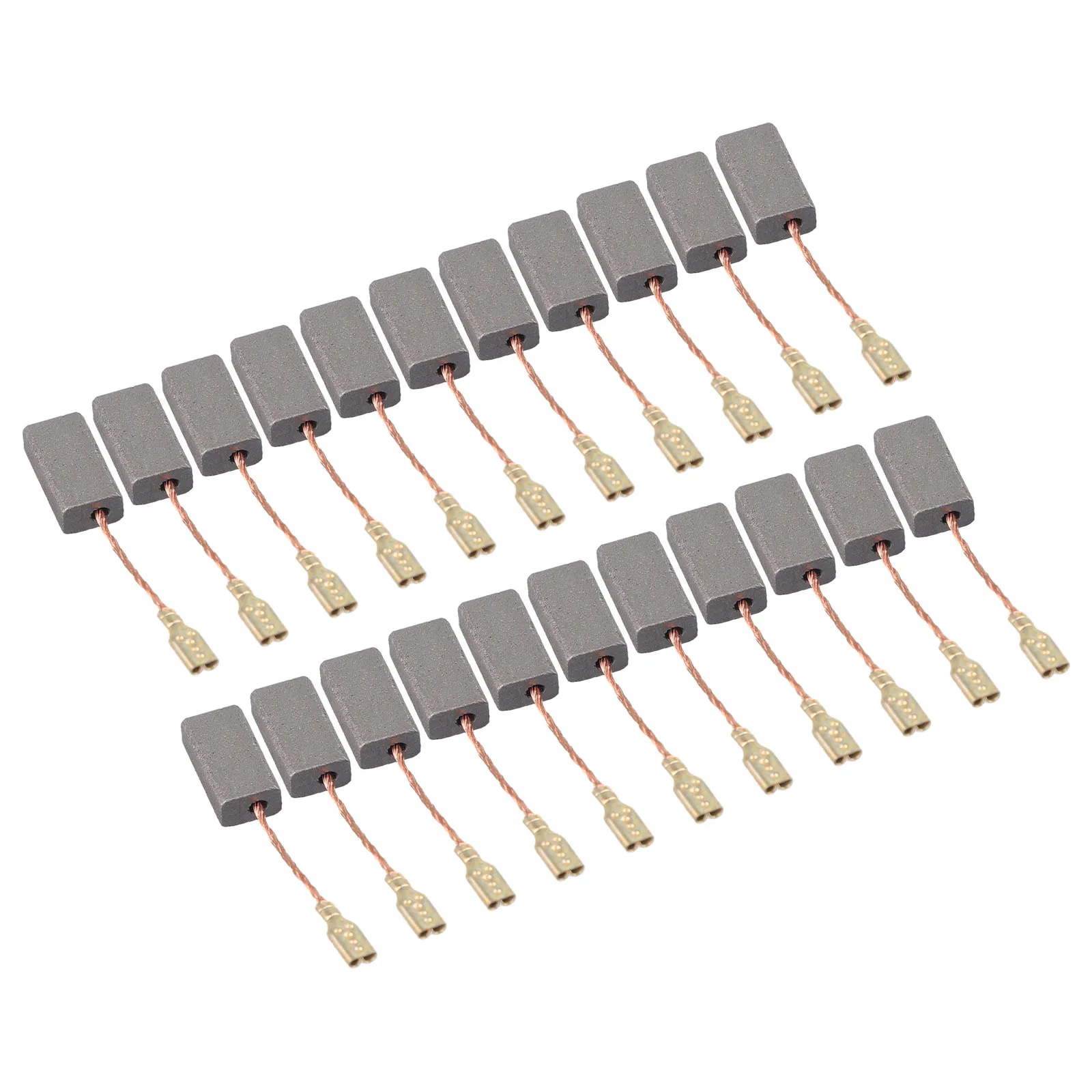 

High Quality High quality New Practical Carbon Brushes Motor Brushes Spare Parts Spare parts 15x8x5mm 20PCS 45mm Accessories