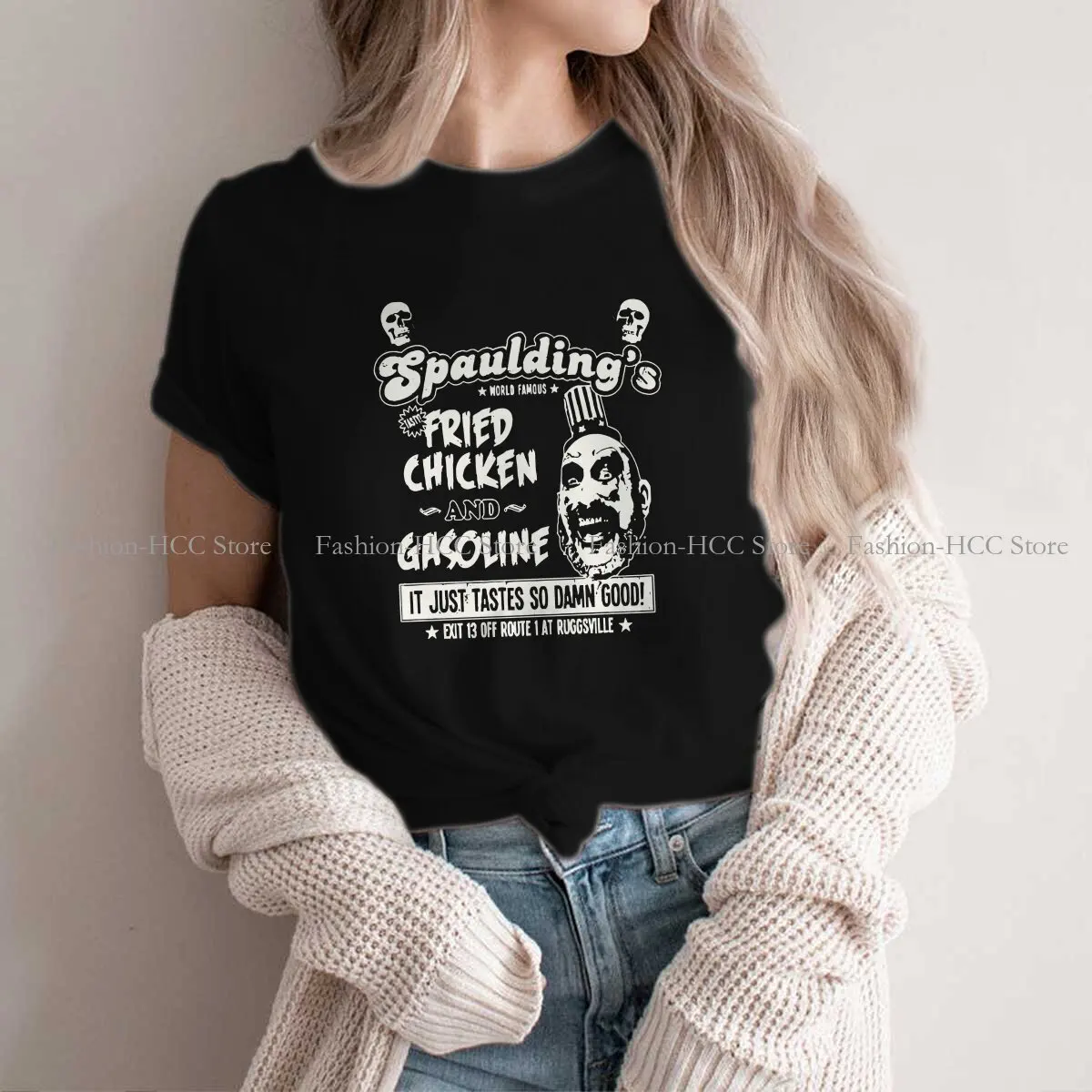 

Ultimate Newest Polyester TShirts House Of 1000 Corpses Horror Movie Women Style Tops T Shirt O Neck