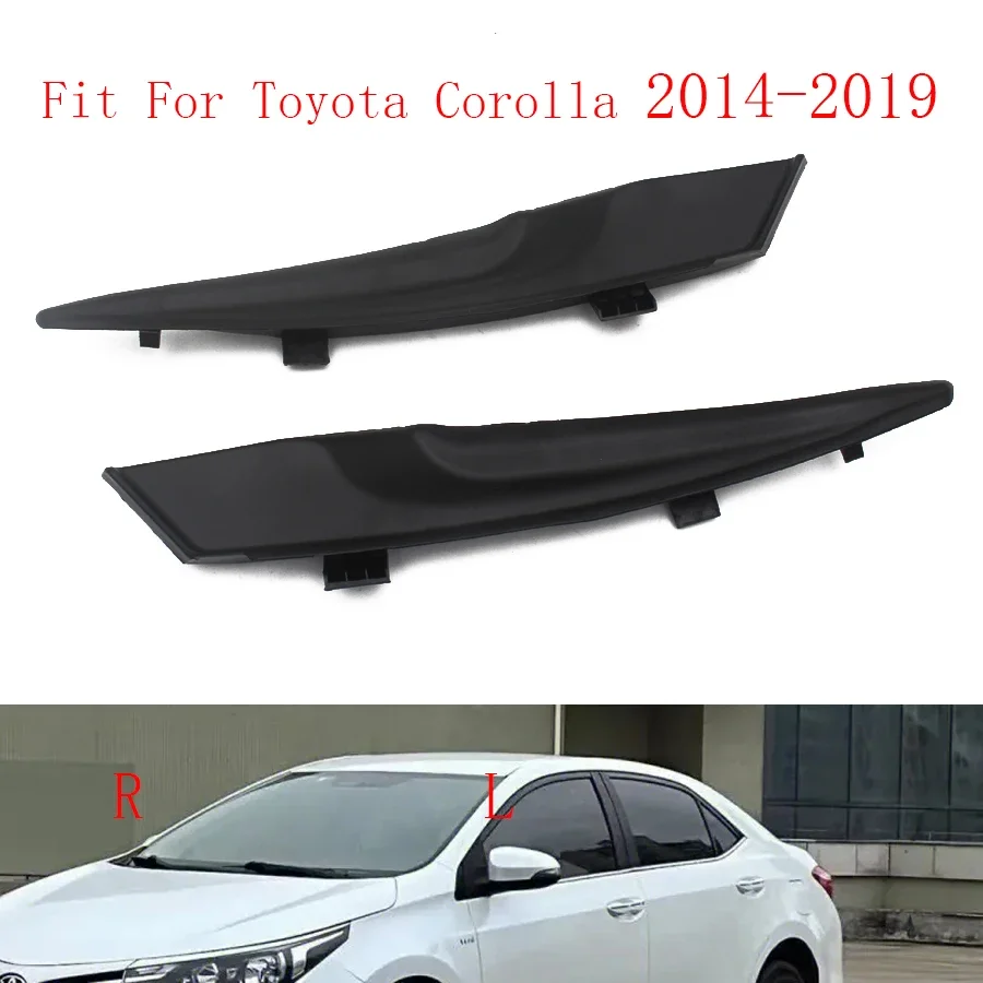thumbnail image 2 of Left Side Windshield Wiper Cowl Trim For Jeep Compass 2017-2023 - Black Plastic Replacement Part 2 of 14