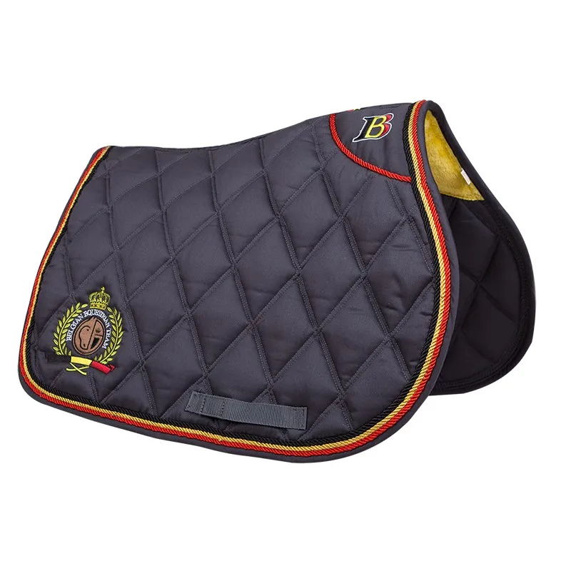 Belgian National Team Obstacle Saddle Pads Sweat Pads, Equestrian Sports Equipment Horse Riding Rug