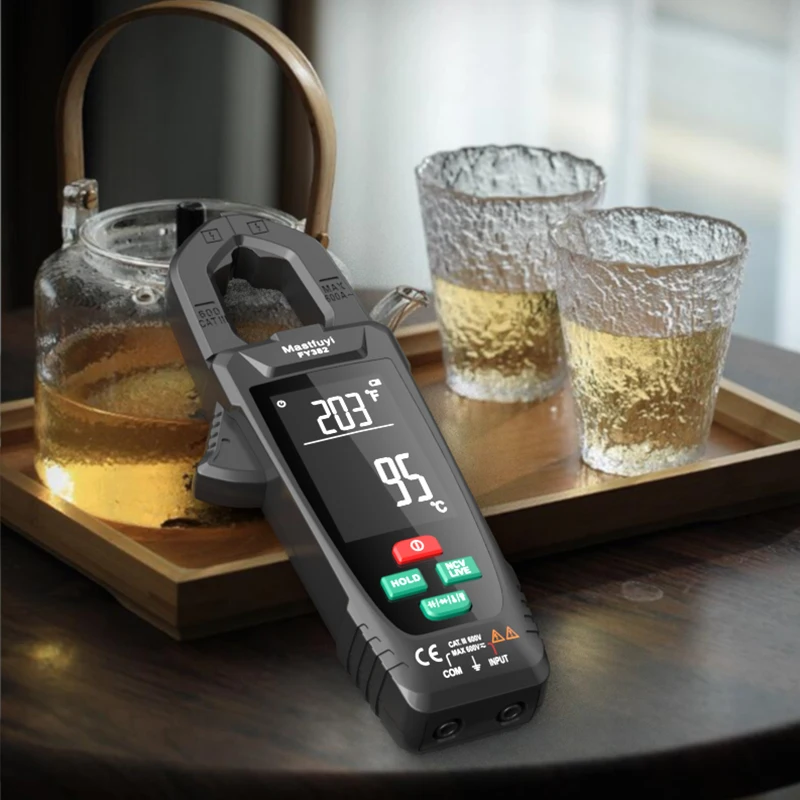 inteligente alicates amperimetro ac multimetro de tensao 02