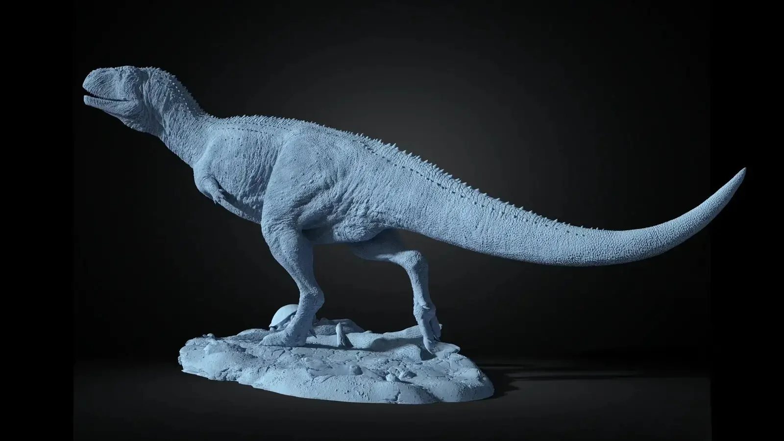 

SHOWANNA 1/35 Ilokelesia Aguadagrandensis Statue Dinosaur Animal Figure Collector Unpainted Decoration GK Adult Toy Gift