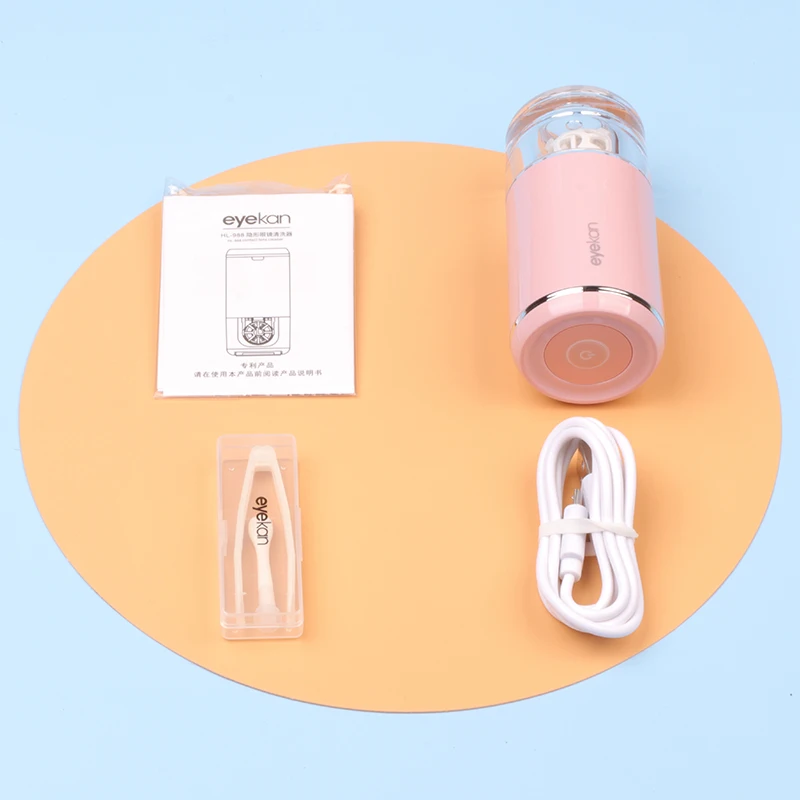 Advanced Ultrasonic Contact Lens Cleaning System