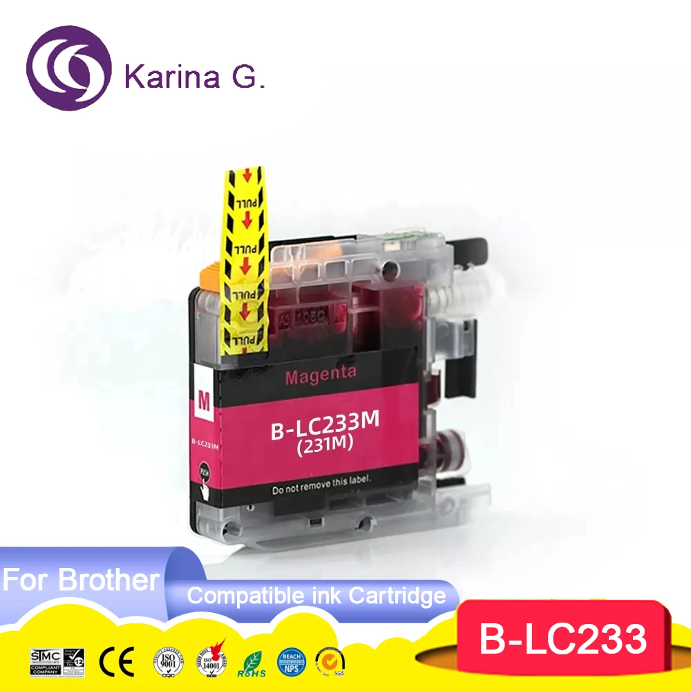 LC233 LC 233 231 LC231 Premium Color Compatible Ink Cartridge for MFC-J5720/J41