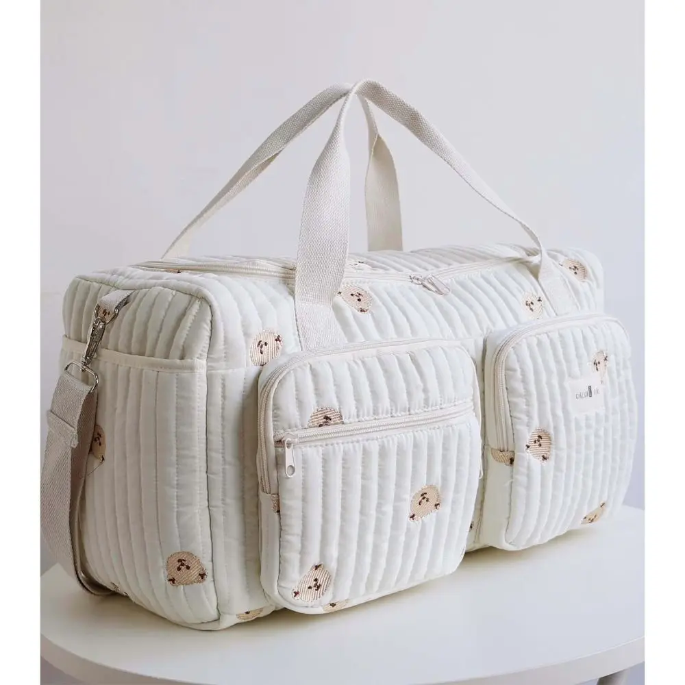 Polyester Diaper Changing Tote Bag for Mommy