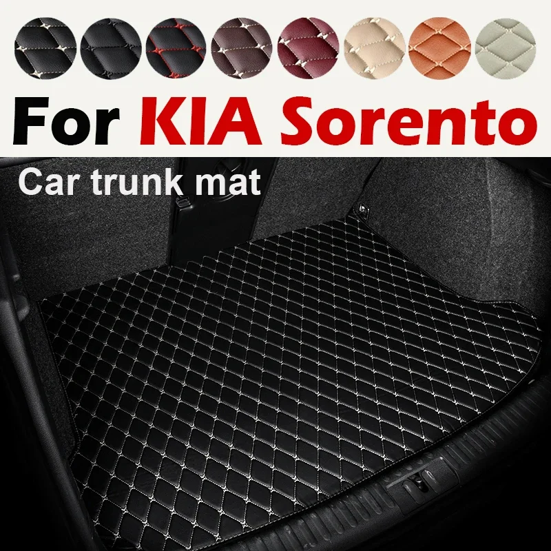 Tappetino Per Bagagliaio Per Kia Sorento Five Seat/Seven Seats 2015 2016 2017 2018 Rivestimento Per Bagagliaio Copertura Per Accessori Interni In Moqu