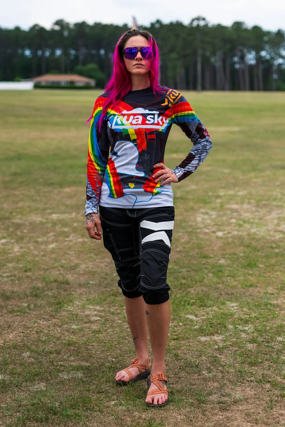 Women mtb sportwear Bicycle Clothes Cycling T-shirt Long Sleeve Cycling Shirt Downhill Motocross Jersey