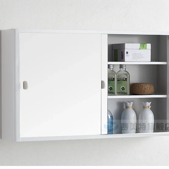 

Sliding Door Easy Use Bathroom Mirror Cabinet Storage Cabinets Stainless Steel Medicine Cabinet Style SD001