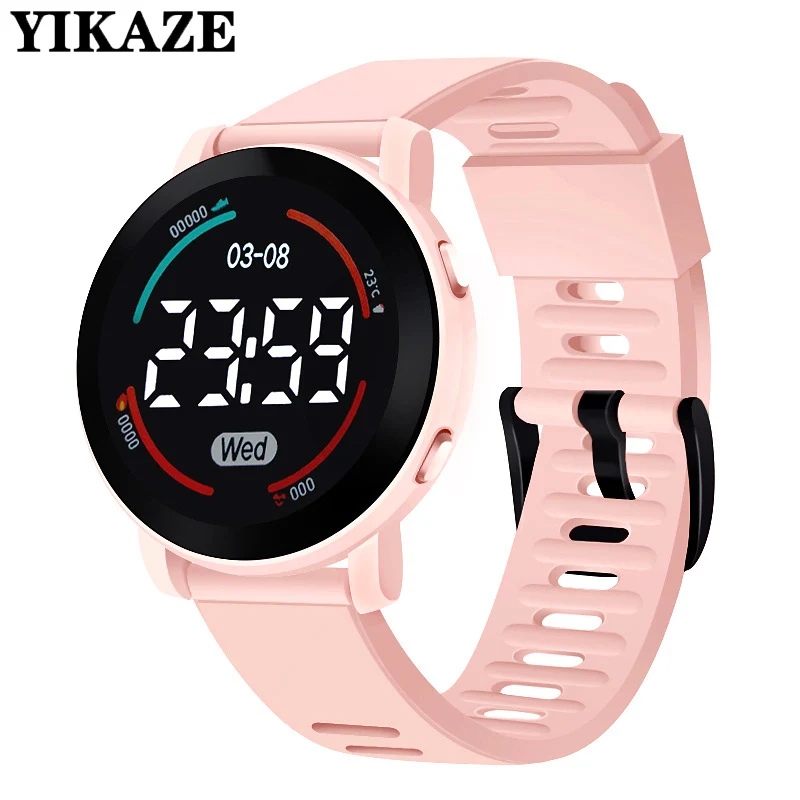 LED Digital Kids Watches Luminous Waterproof Sport Children Watch Silicone Strap Electronic Wrist Watch For Boys Gril reloj niño 2