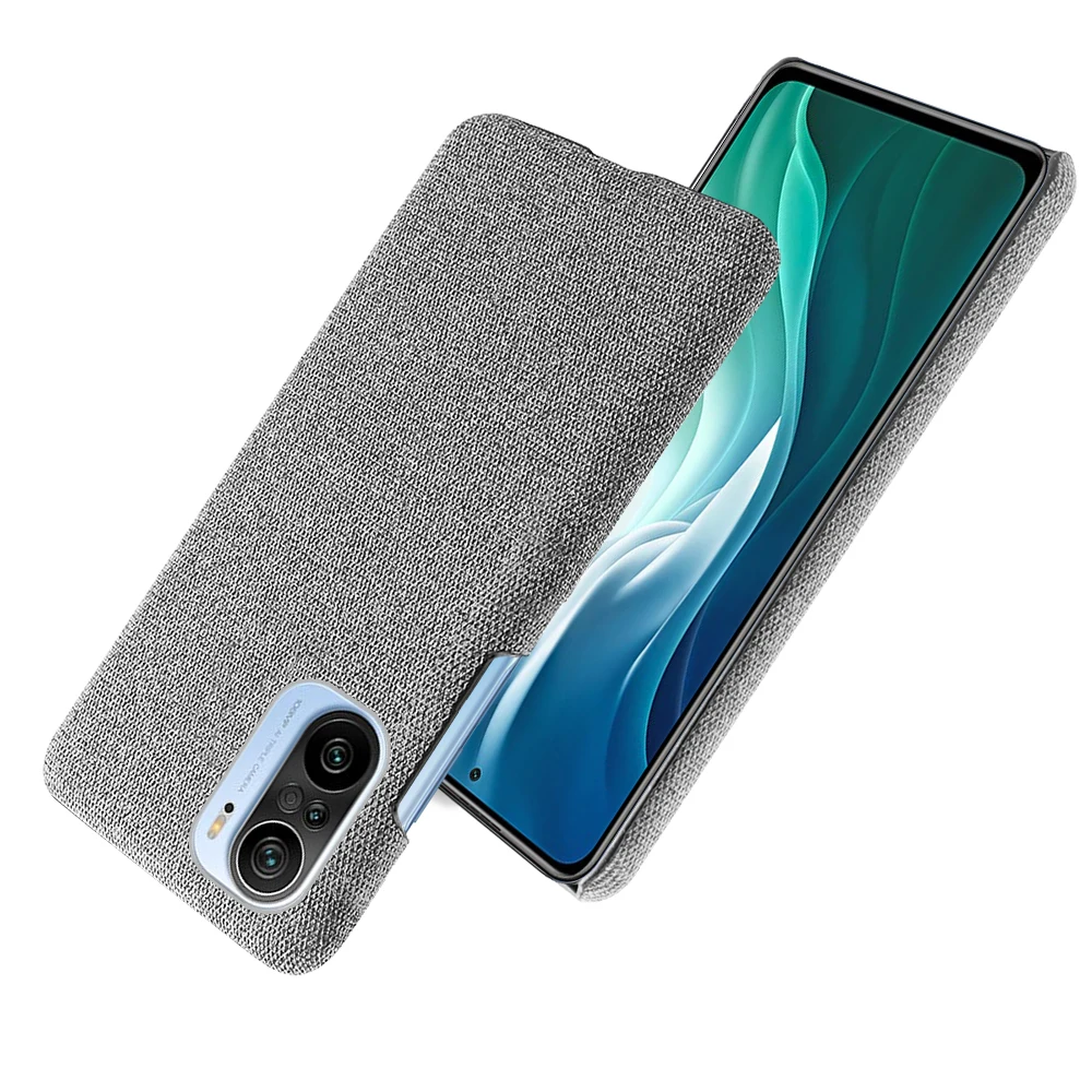 

Fabric Case For Xiaomi Poco F3 Case Soft Premium Fabric and Anti-Slip Grip Cloth Cover For Poco F3 Case 2021 Pocof3 f 3 Coque