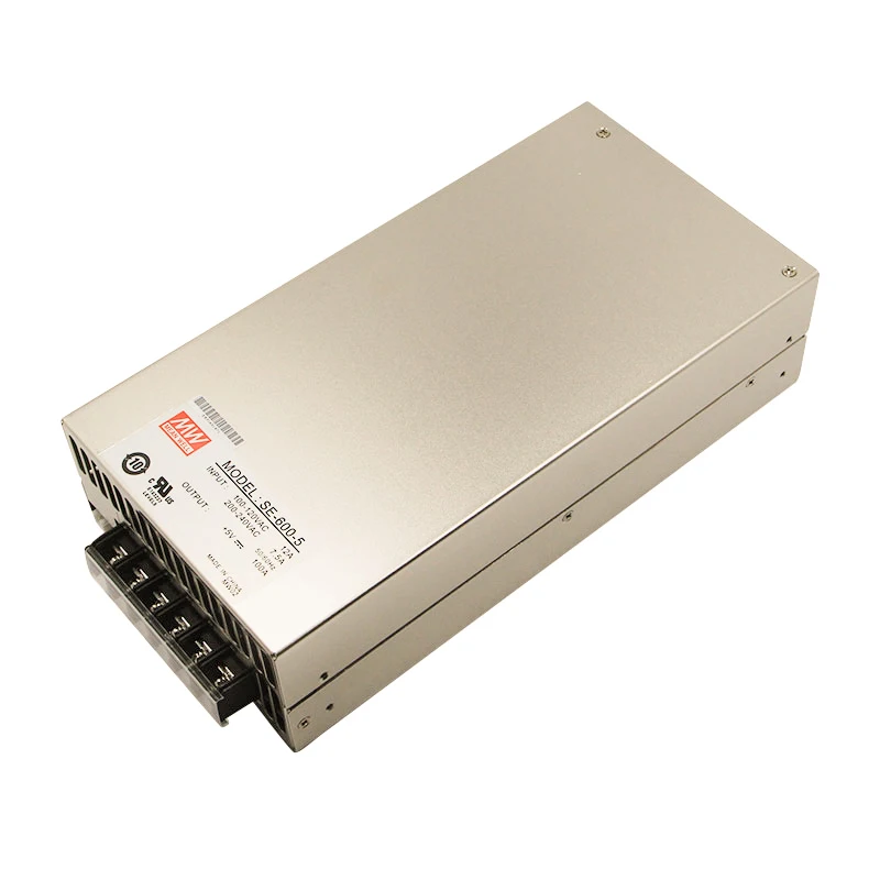 

Meanwell SE-600-5 Switching Power Supply 600W 5V AC to DC Industrial Mean Well SMPS
