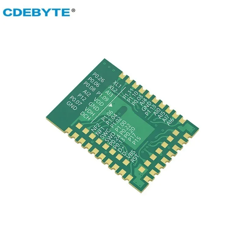 NRF52840 2.4GHz BLE 4.2 5.0 모듈, IO 포트 8dBm SMD 세라믹 안테나 모듈, CE FCC RoHs 인증 CDEBYTE E73-2G4M08S1C