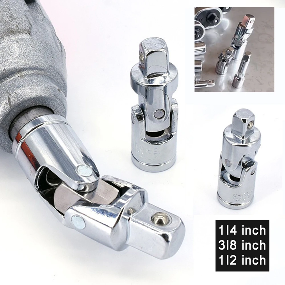 Universal Joint Ratchet Angle Universal Socket Wrench Joint 1/4 3/8
