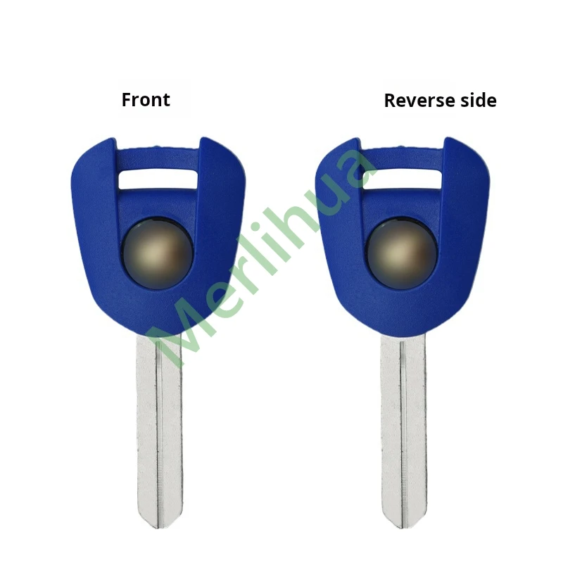 Honda motorcycle key, suitable for: Honda CBR650 CB650F CB500X CBR1100 MN4 motorcycle key embryo(Can install chips)