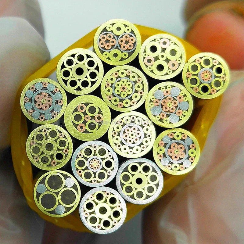 6mm Mosaic pin Rivets for knife handle screw brass Mosaics Rivets nail steel tube More design exquisite style length 90mm 2