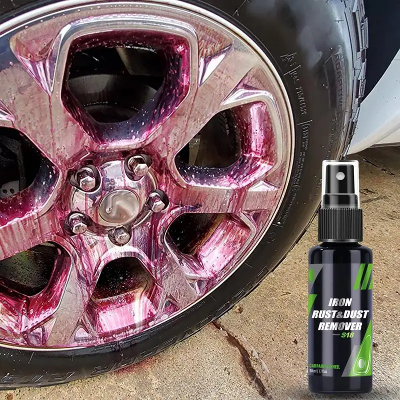 50/100ML Iron Remover Protect Wheels And Brake Discs From Iron Dust Rim Rust Cleaner Auto Detail Chemmical Car Care