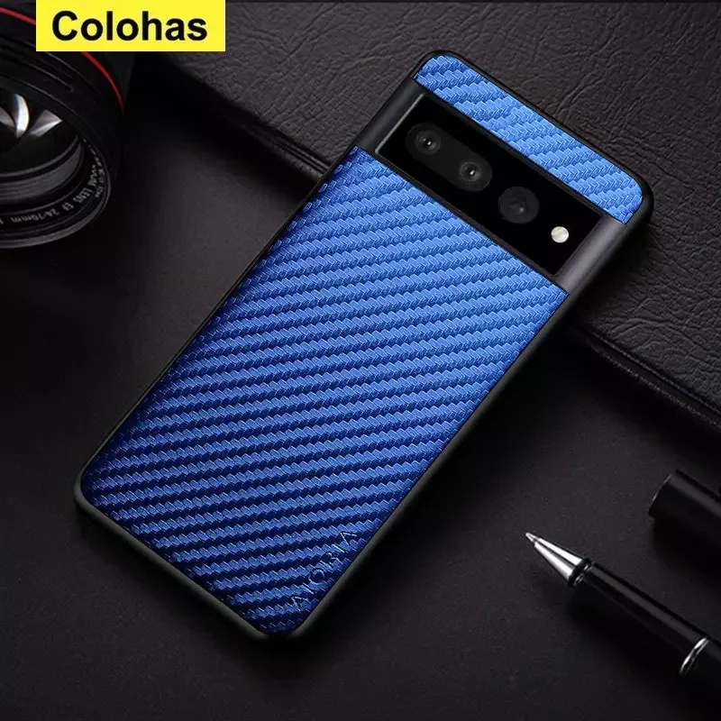 

For Google Pixel 7 Pro Google 6A Carbon Fiber Woven Pattern Phone Cases Anti Drop Case Fpr Google Pixel 8 Mobile Phone Cases