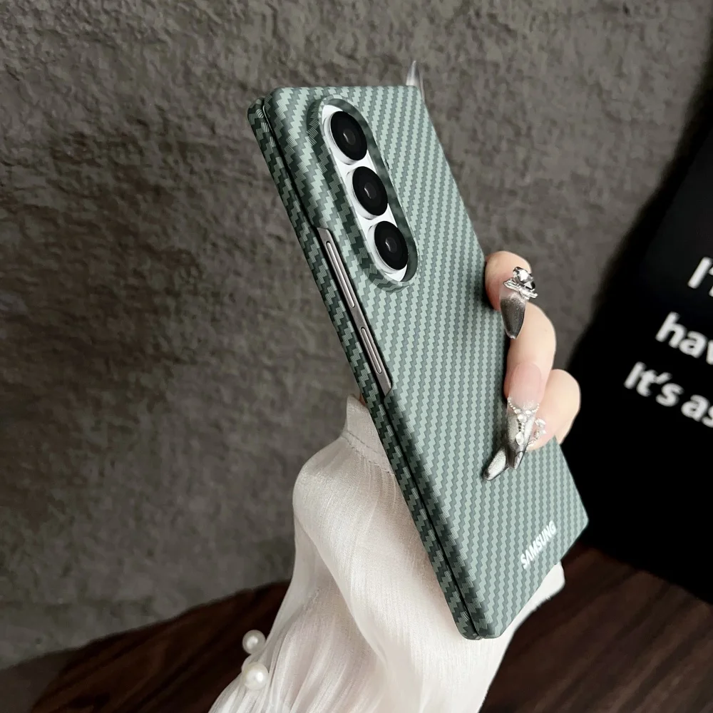 Premium Aramid Fiber Case with Magnetic Charging & Screen Protection