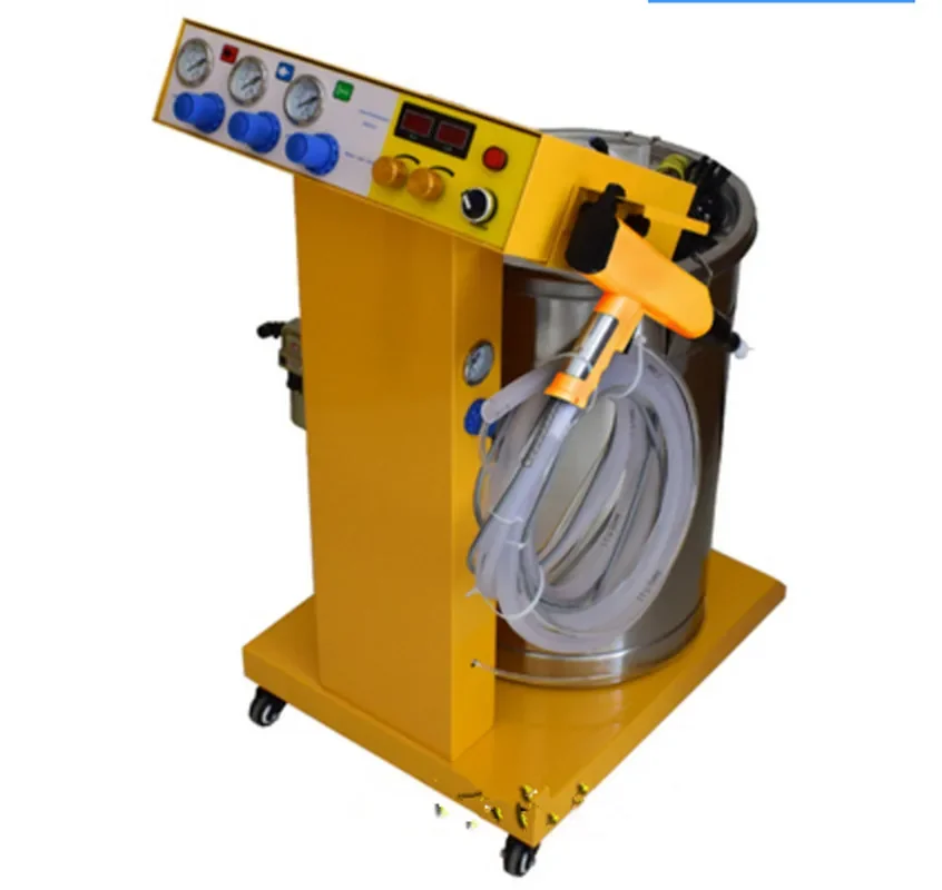 

Smart Portable Powder Paint Experiment System Electrostatic Powder Coating Machine with Electrostatic Coating Test Gun