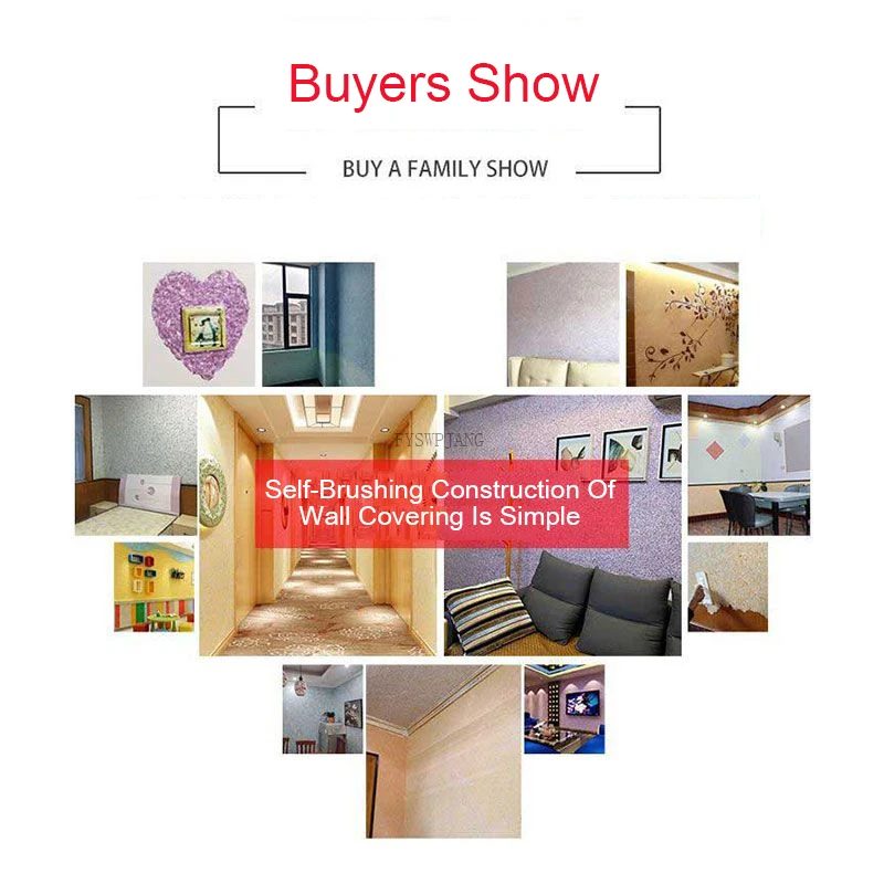 Wall Mud Wall Renovation Paint Coating Covering Plant Fiber Mud Repair Decoration Ecological Paint Wallpaper