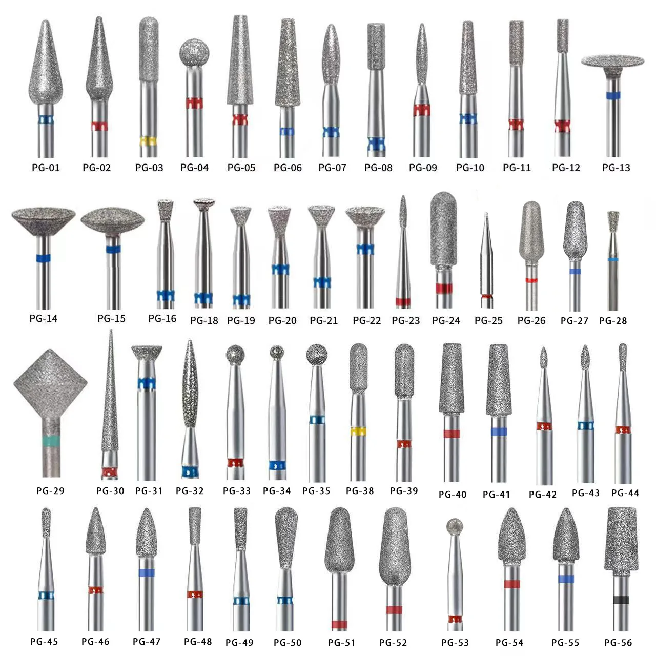 Diamond Nail Drill Bit Milling Cutter Cuticle Clean Gel Overflow Removal Manicure Pedicure Tool 1Pc manicure pedicure kit,manicure sets,manicure set