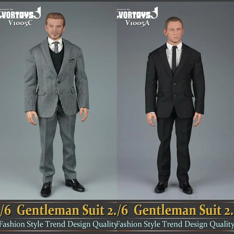 VORTOYS V1005 1/6 Scale Male Soldier Gentleman Western Style Clothes A ...