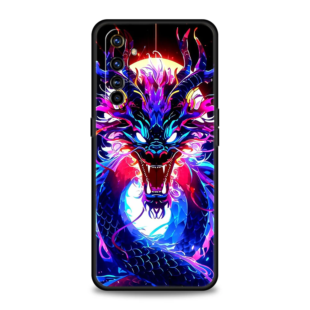 Dazzling Dragon Soft TPU Phone Case Cover