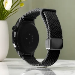 Braided Magnetic Loop Bracelet Strap - S11 10 42mm (Black)