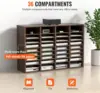 Vevor Literature Organizers, 36 Compartments Office Mailbox With Adjustable Shelves, Wood Literature Sorter 39.3X12X26.8 Inches 4