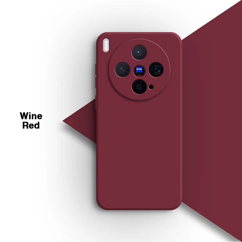 Premium Liquid Silicone Phone Case with Camera Protection - Soft, Fashionable Luxury Back Cover
