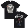 Kendrick Lamar Mustard T Shirts Unisex Harajuku Hip Hop Short Sleeve Popular Music T Shirt Men's Casual Cotton Oversized T-shirt 1