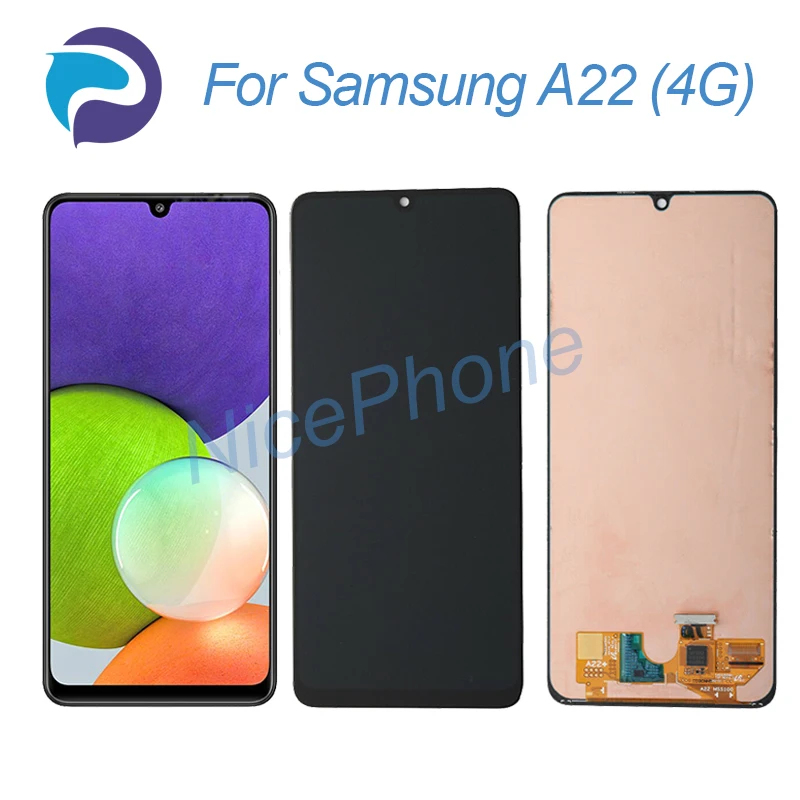 Per Samsung A22 4G Display Lcd Touch Screen Digitizer Sostituzione Sm-A225F/F/Ds/M/M/Ds Per Display Schermo Samsung A22