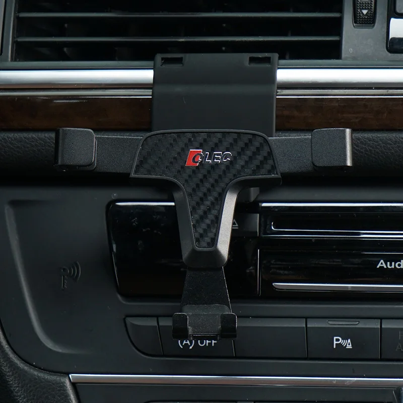 

Car phone holder GPS holder cell phone stand cradle air vent mount bracket phone clip for Audi A6 C7 2012-2018