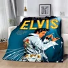 The King E-Elvis Presley Printed Blanket Picnic Blankets Warm Blanket Soft and Comfortable Blanket Home Travel Birthday Gift 4