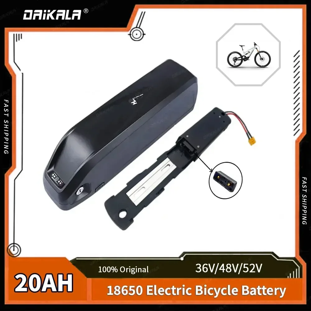 

36V 48V 52V 20Ah Hailong Ebike Battery 30A BMS 350W~1000W Electric Bicycle Battery and Duty-Free Gift Charger