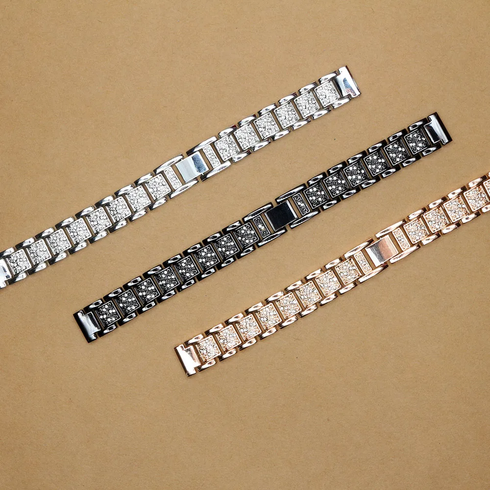 Elegant Adjustable Metal Bling Wristband Bracelet Accessory