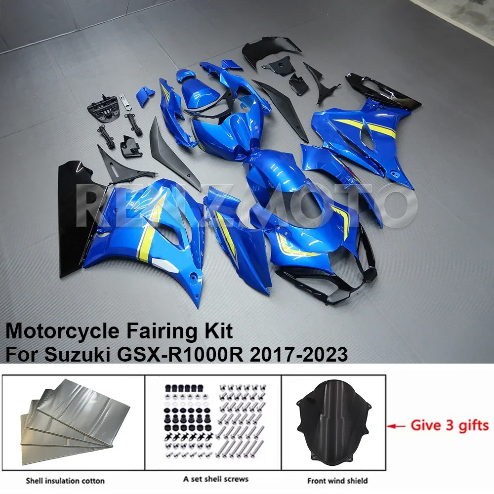 

Motorcycle Fairing Set Body Kit Plastic For Suzuki GSX-R1000 / GSX-R1000R 2017-2023 Accessories Injection Bodywork S1017-109a