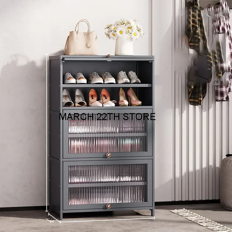 

Shoe Rack Shoe Cabinets Nordic Modern Shelf Simple Cabinets Multilayer Clear Mueble Zapatero Recibidor Mueble Zapatero Recibidor