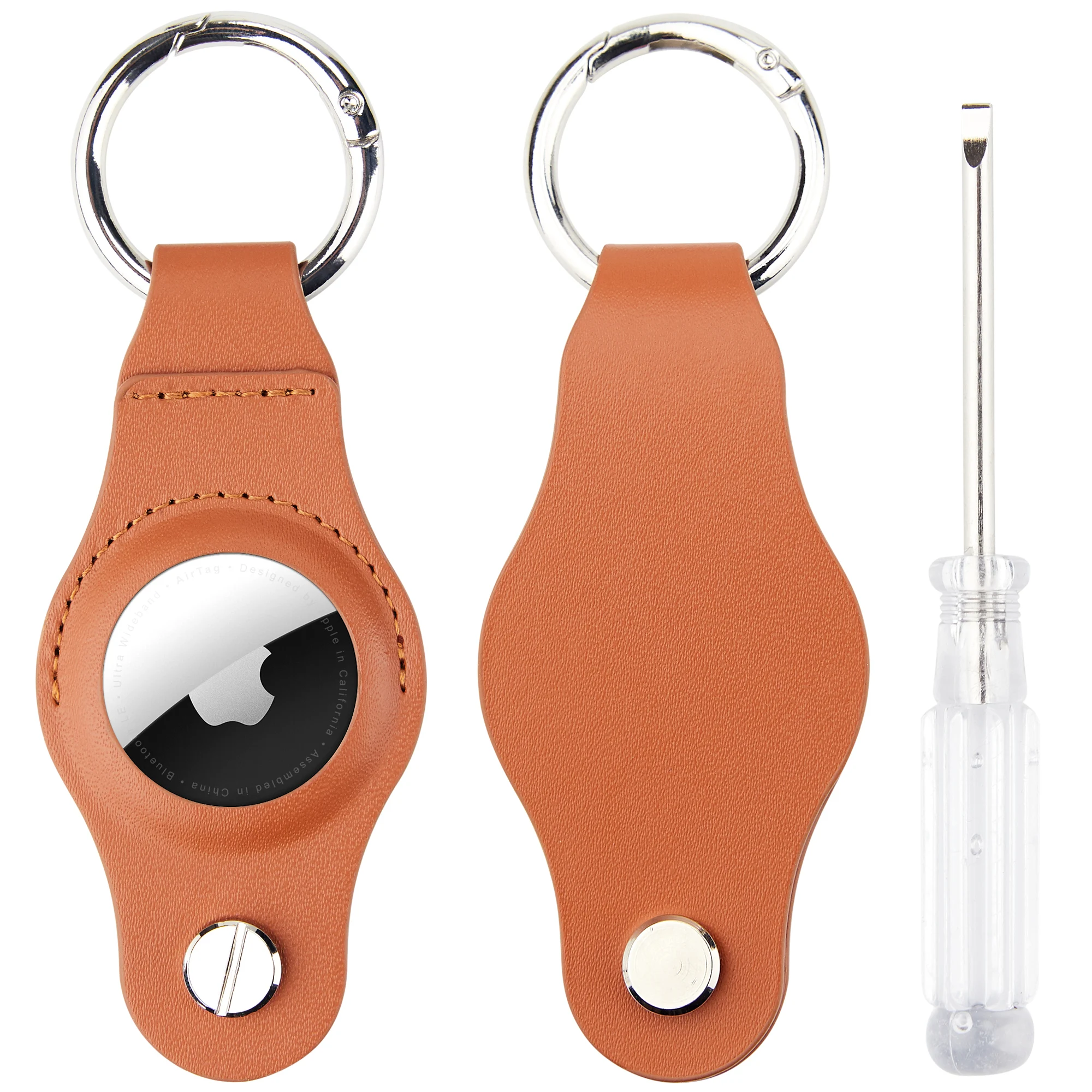 For-Apple-Airtag-Case-Protector-Key-Chain-Cover-Anti-loss-Tracker-For ...