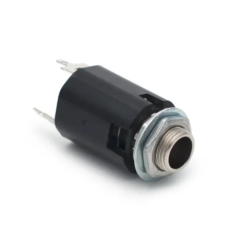 2pcs Guitar Endpin Jack 6.35mm Input for Acoustic Electric Guitar Bass Output Jack guitar jack socket