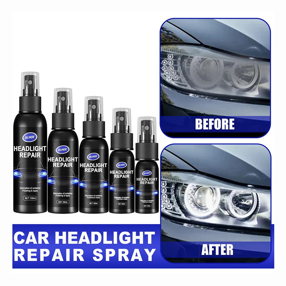 Car Renewal Polish And Maintenance Liquid Kit Car Headlight
