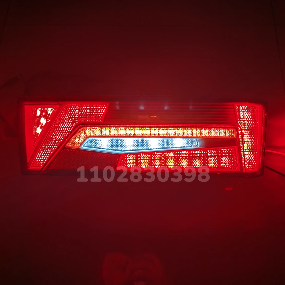 スカニア用LEDテールライト,コネクタ付きトラックヘッドライト