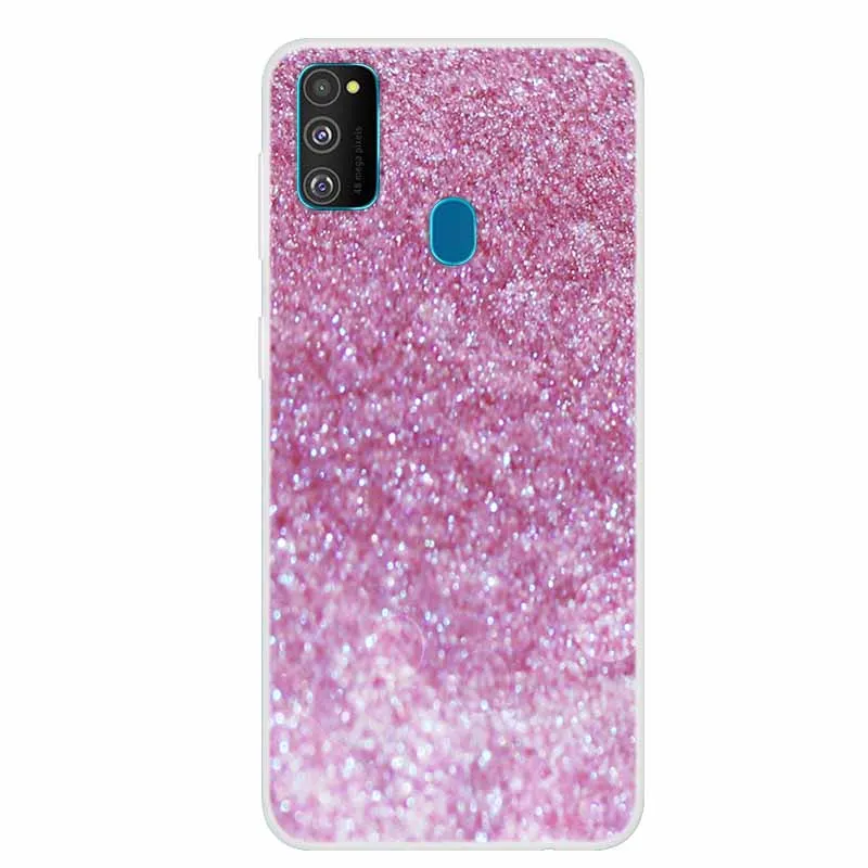 Marble Silicone Shockproof Soft Back Cover Phone Case - Premium Protection for Samsung Galaxy M Series
