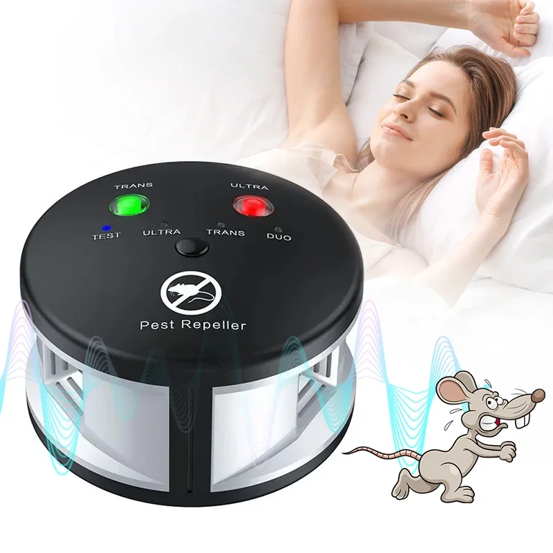 초음파 마우스 퇴치기, 지능형 가정용 해충 퇴치기, 마우스 바퀴벌레 모기 퇴치기, 무독성 해충 퇴치기 
