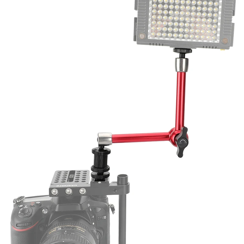 Magic Articulating Arm With Shoe Mount Adapter 7/9/11inches For DSLR Camera Moni