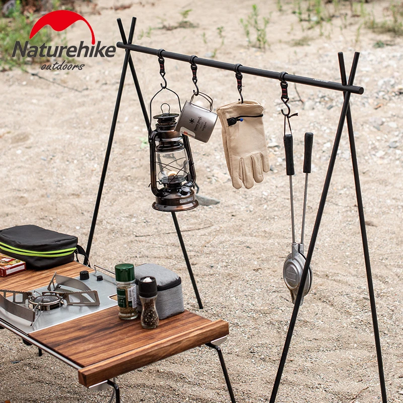 

Подвесная вешалка для кемпинга Naturehike, треугольная Металлическая Вешалка из алюминиевого сплава, треугольная стойка, инструменты для походов и отдыха на открытом воздухе
